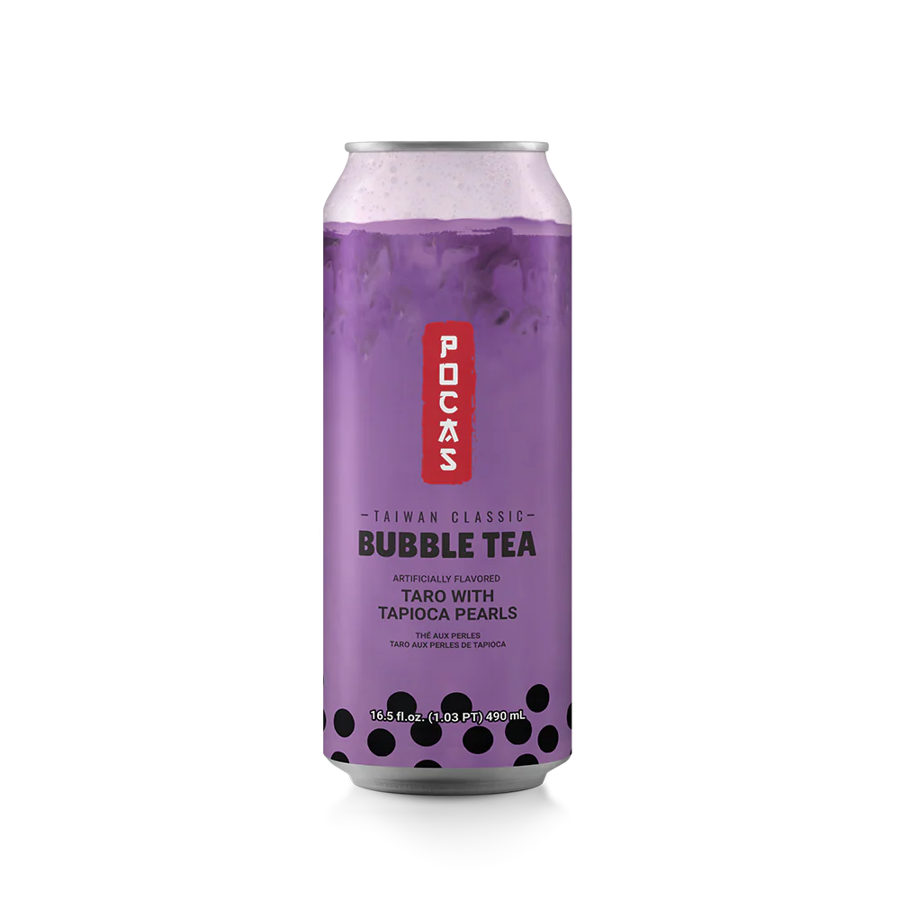 POCAS Bubble Tea - Taro 490ml (Case 24)