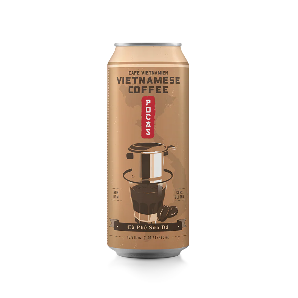 POCAS Vietnamese Coffee 490ml (Case 12)