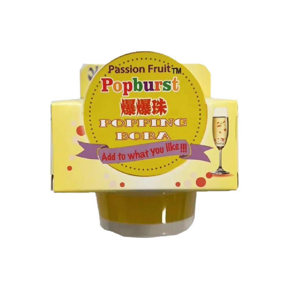 POPBURST Popping Boba - Passion Fruit 130g