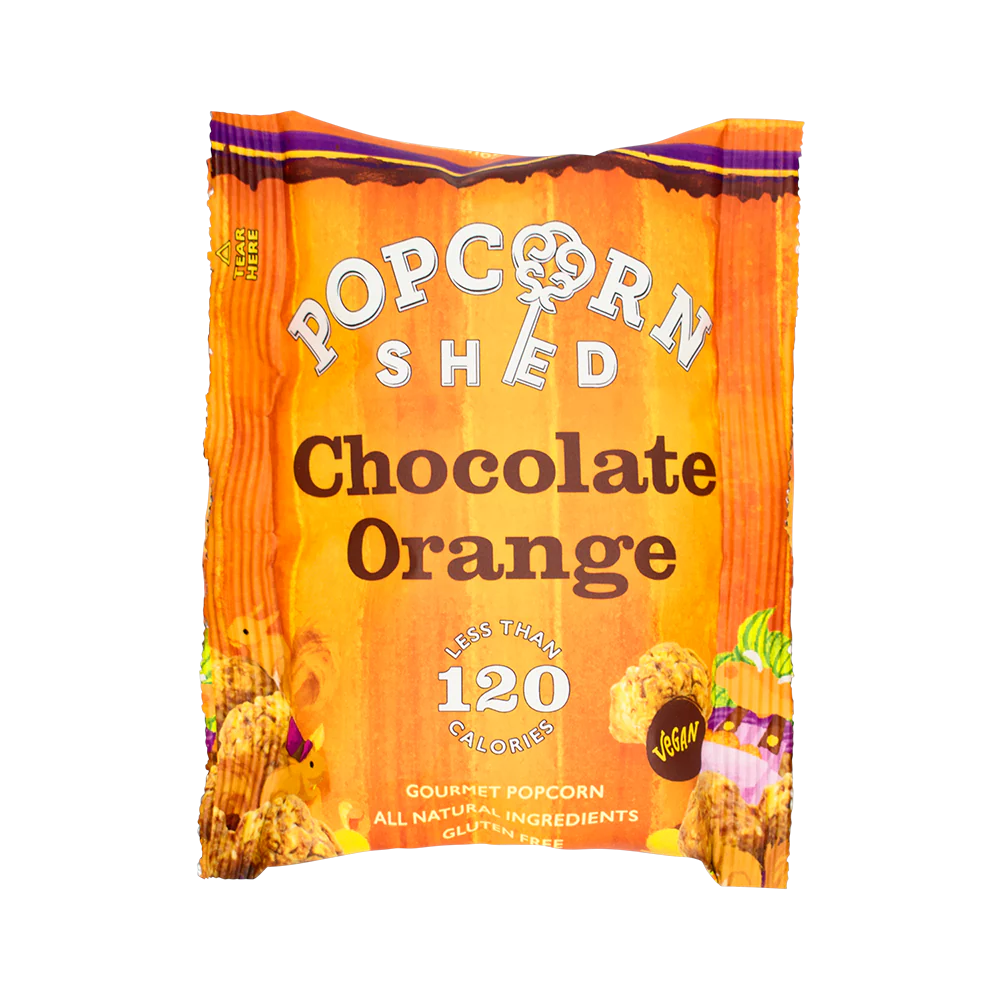 POPCORN SHED Chocolate Orange Popcorn Shed 24G