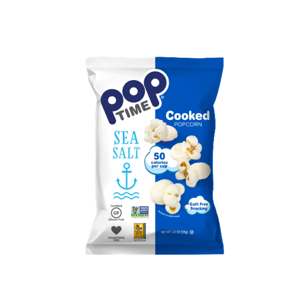 POPTIME Large Sea Salt 128g