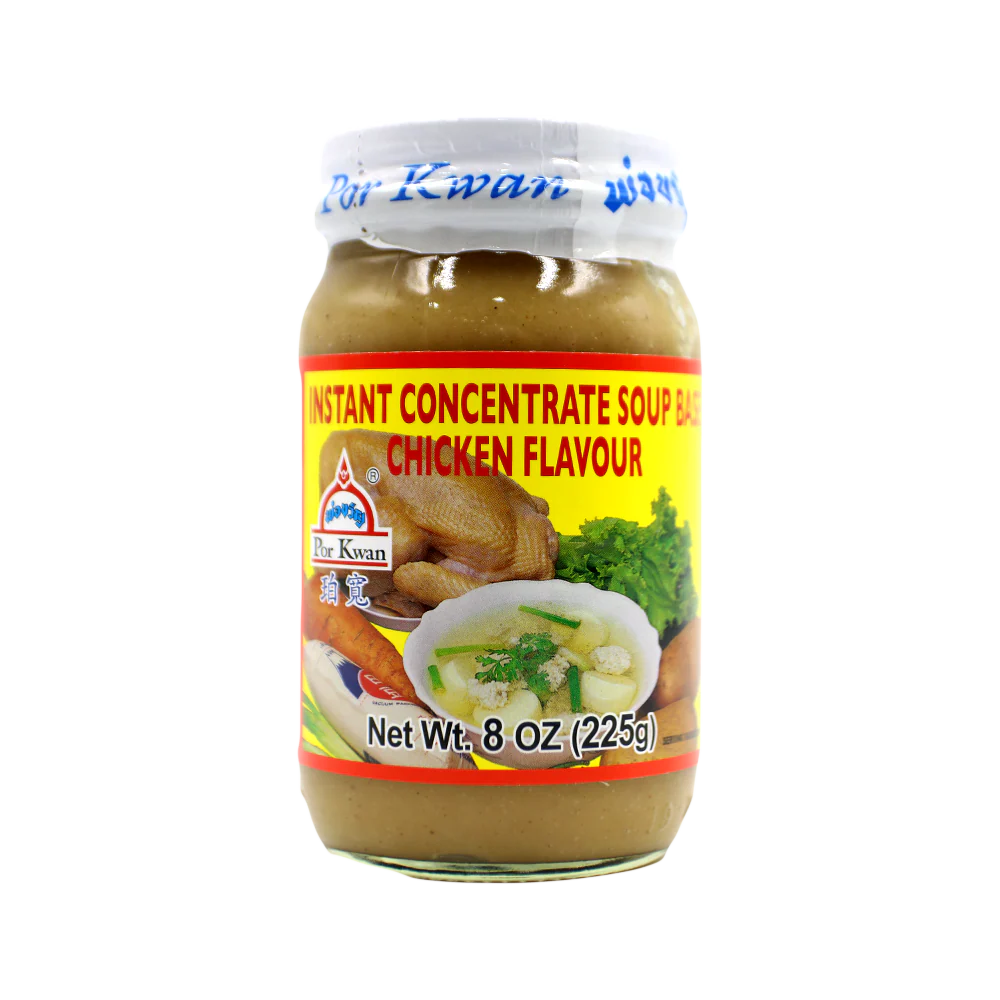 POR KWAN Instant Concentrate Soup Base Chicken 225g (Case 24)