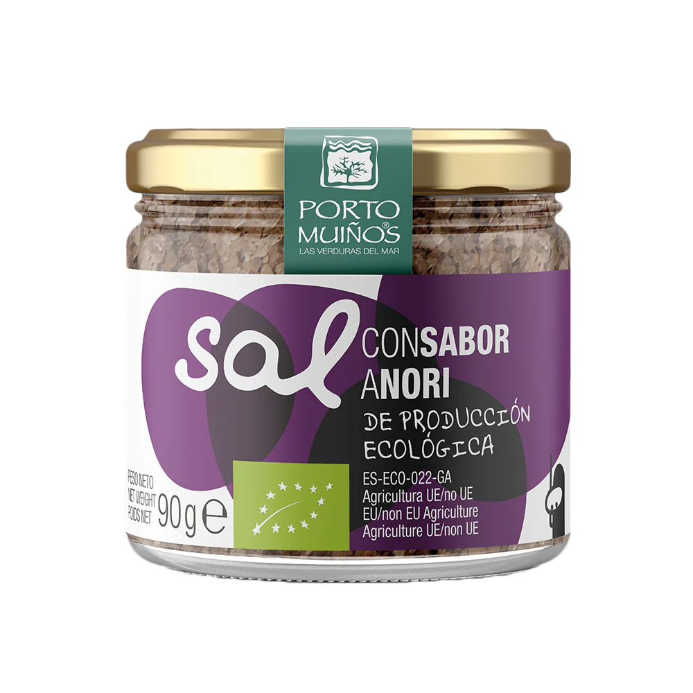 Porto Muinos Organic Salt with Nori Seaweed 90g