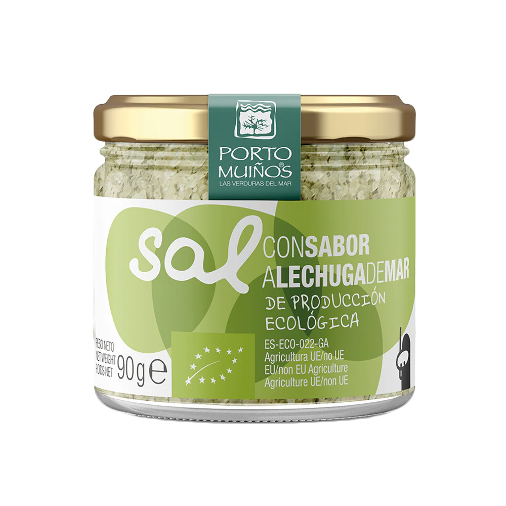 Porto Muinos Organic Salt with Sea Lettuce 90g