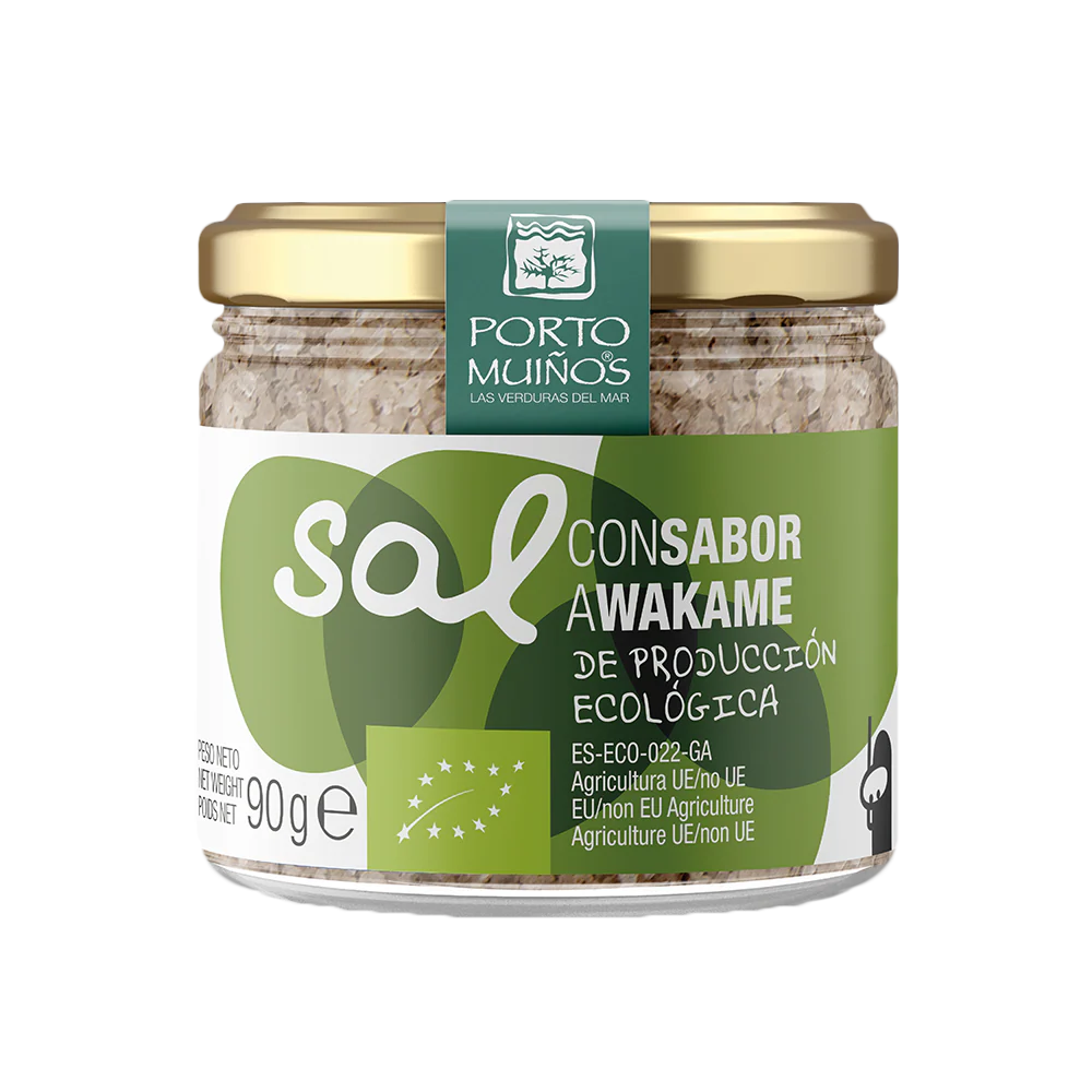 Porto Muinos Organic Salt with Wakame 90g