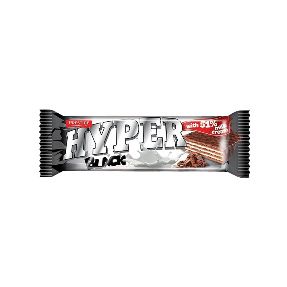 PRESTIGE HYPER Wafer Black with Milk Cream 55g