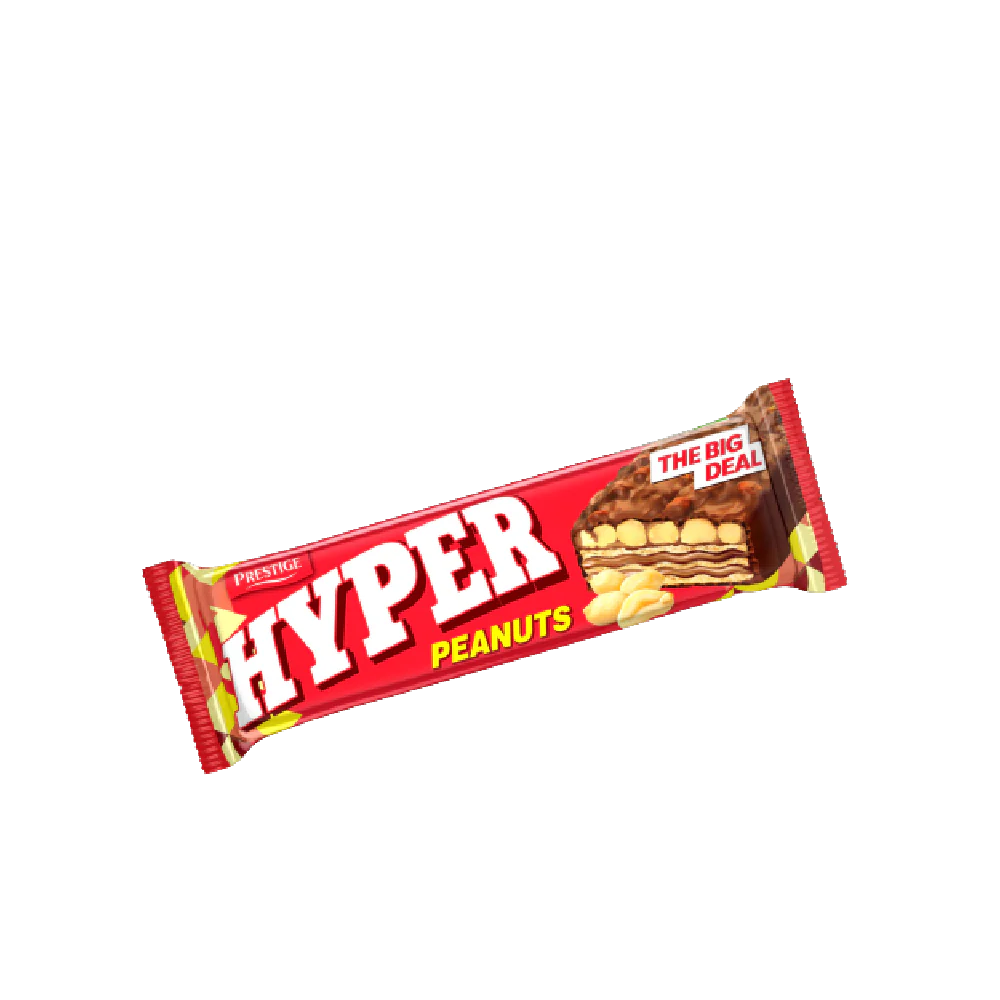 PRESTIGE HYPER Wafer Coated with Peanuts 56g