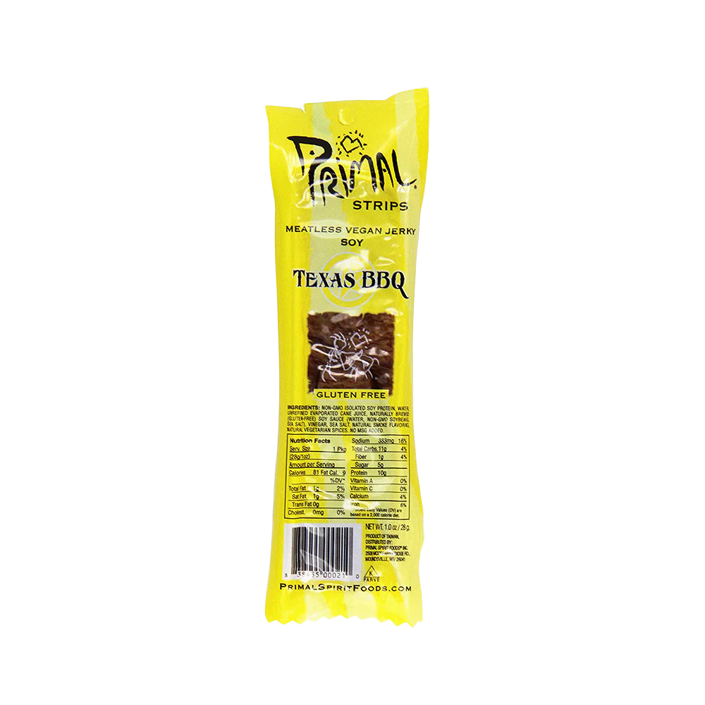 Primal Strips Texas BBQ 28g