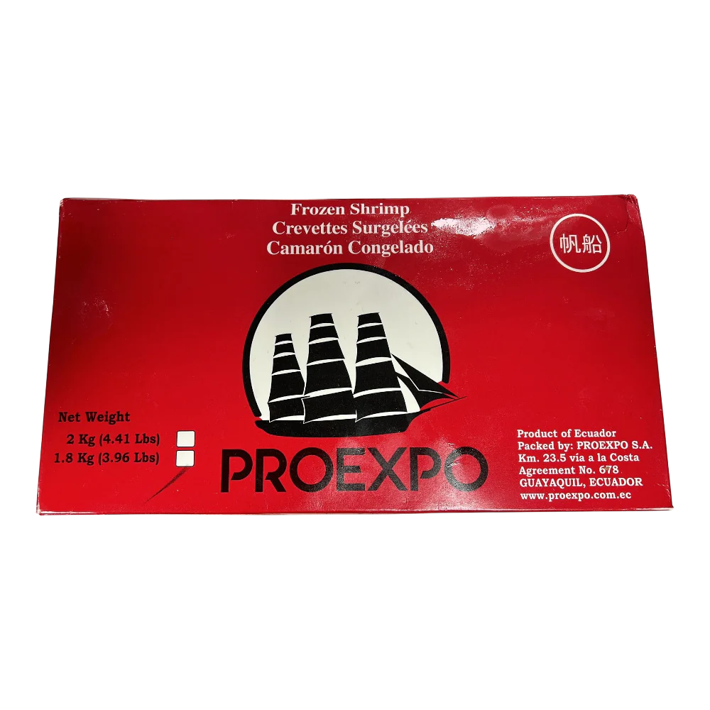 PROEXPO Ecuador HLSO 21/25 1.8kg net (Frozen)