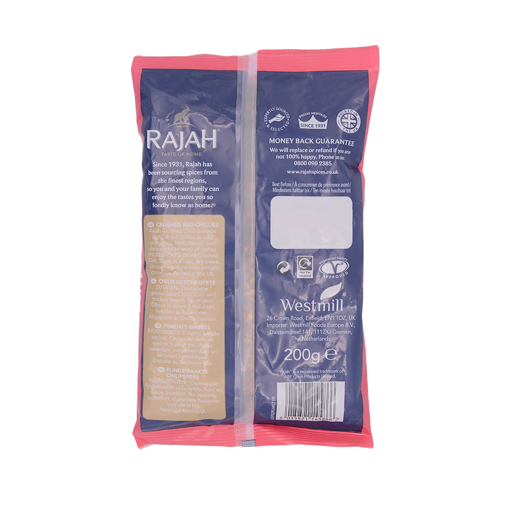 Rajah Crushed Red Chilli 200g - Image 2