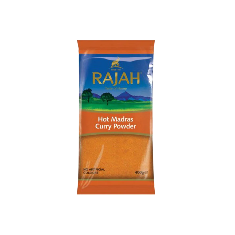RAJAH Ground Hot Madras Curry 400g