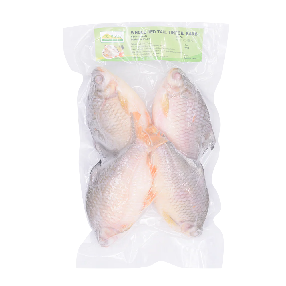 Kimson Red Tail Tinfoil Barb 1kg (Frozen)