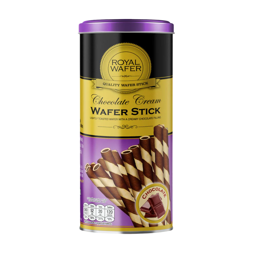 ROYAL WAFER Stick - Chocolate Cream 125g