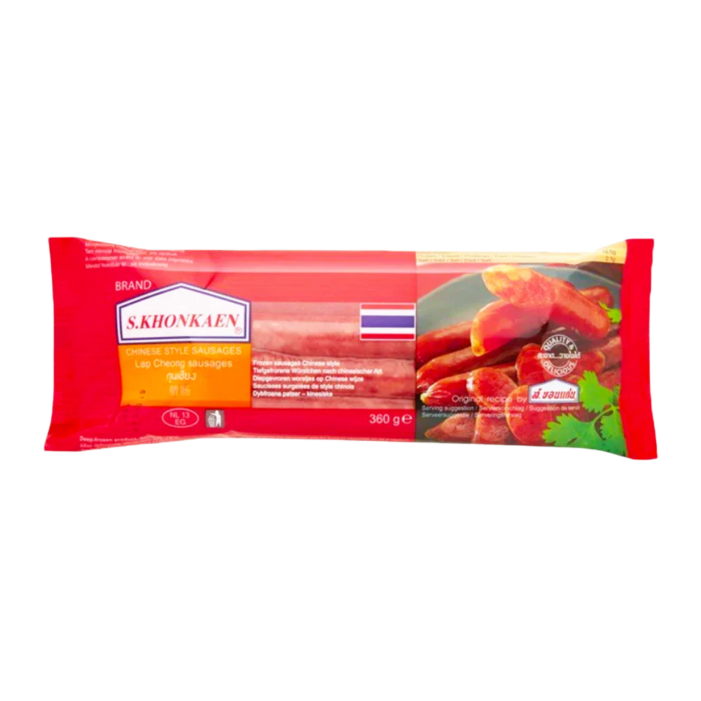 S.KHONKAEN Thai Sausages - Saikrok E-San 360g (Frozen)