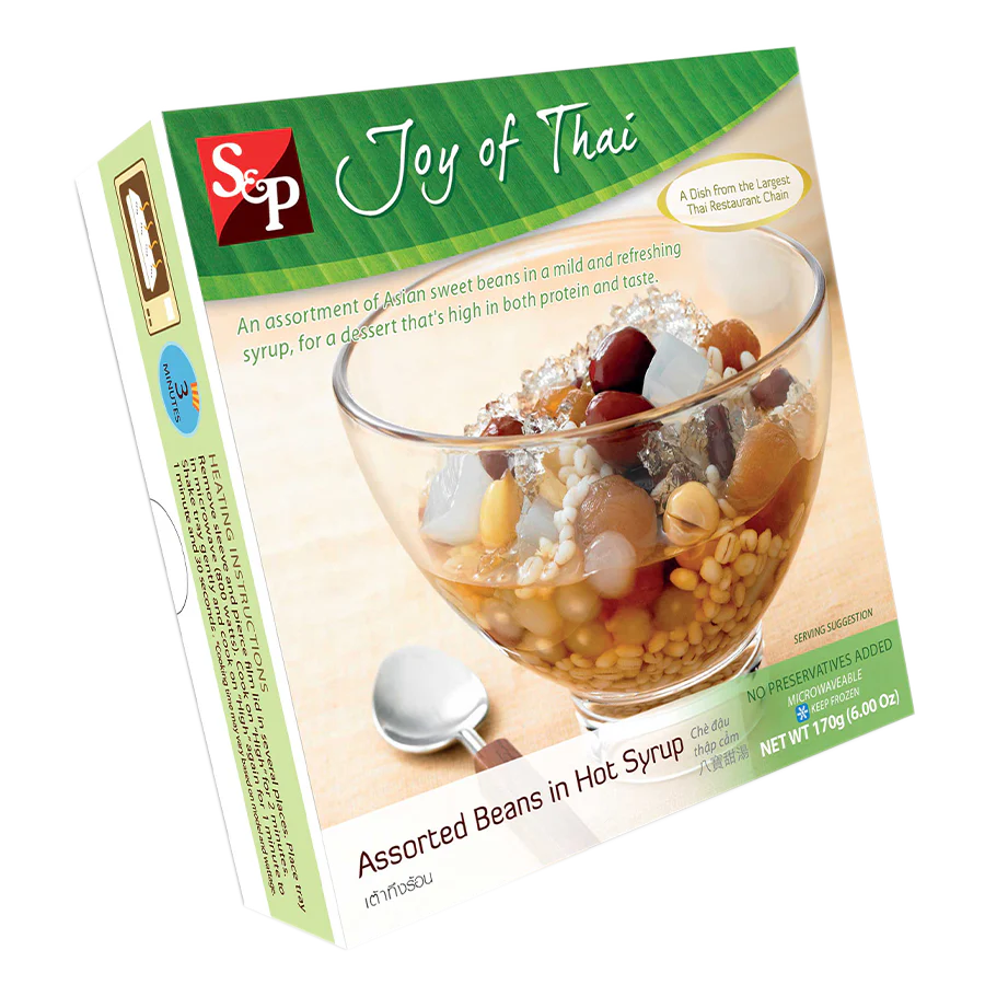 S&P Assorted Beans In Hot Syrup 170g