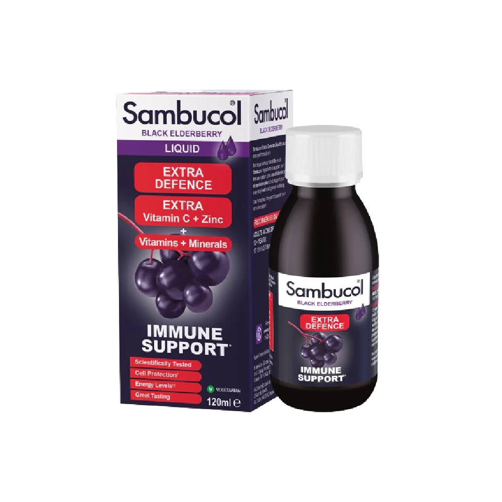 SAMBUCOL Extra Defence Liquid 120ML