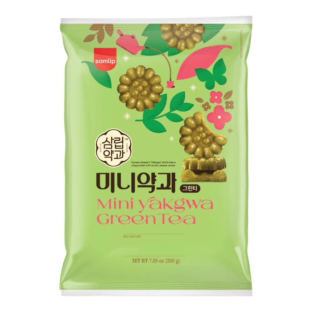 SAMLIP Mini Yakgwa Cookie Greentea 200g