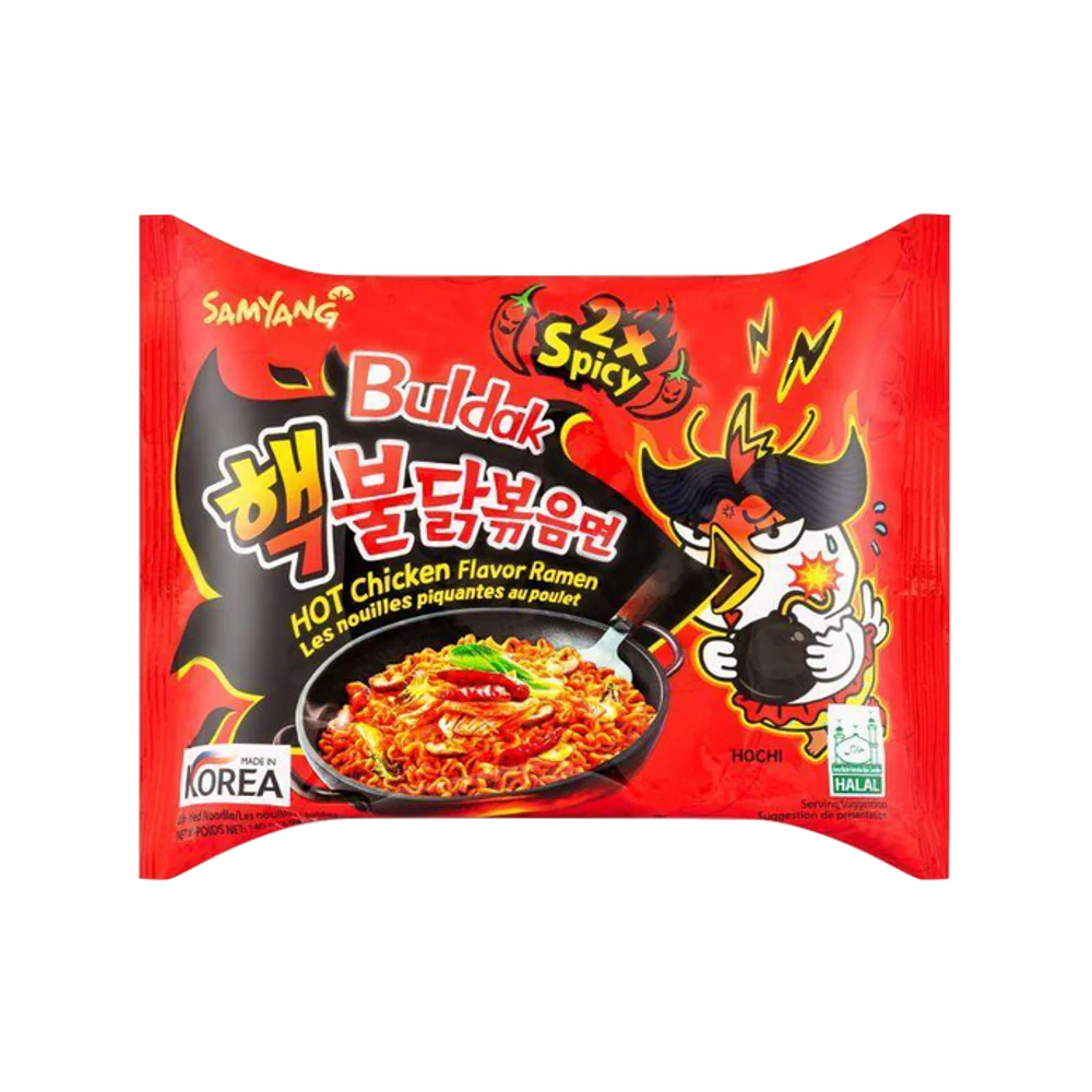 SAMYANG Hot Chicken Ramen Double Spicy 140g (ICase 5)
