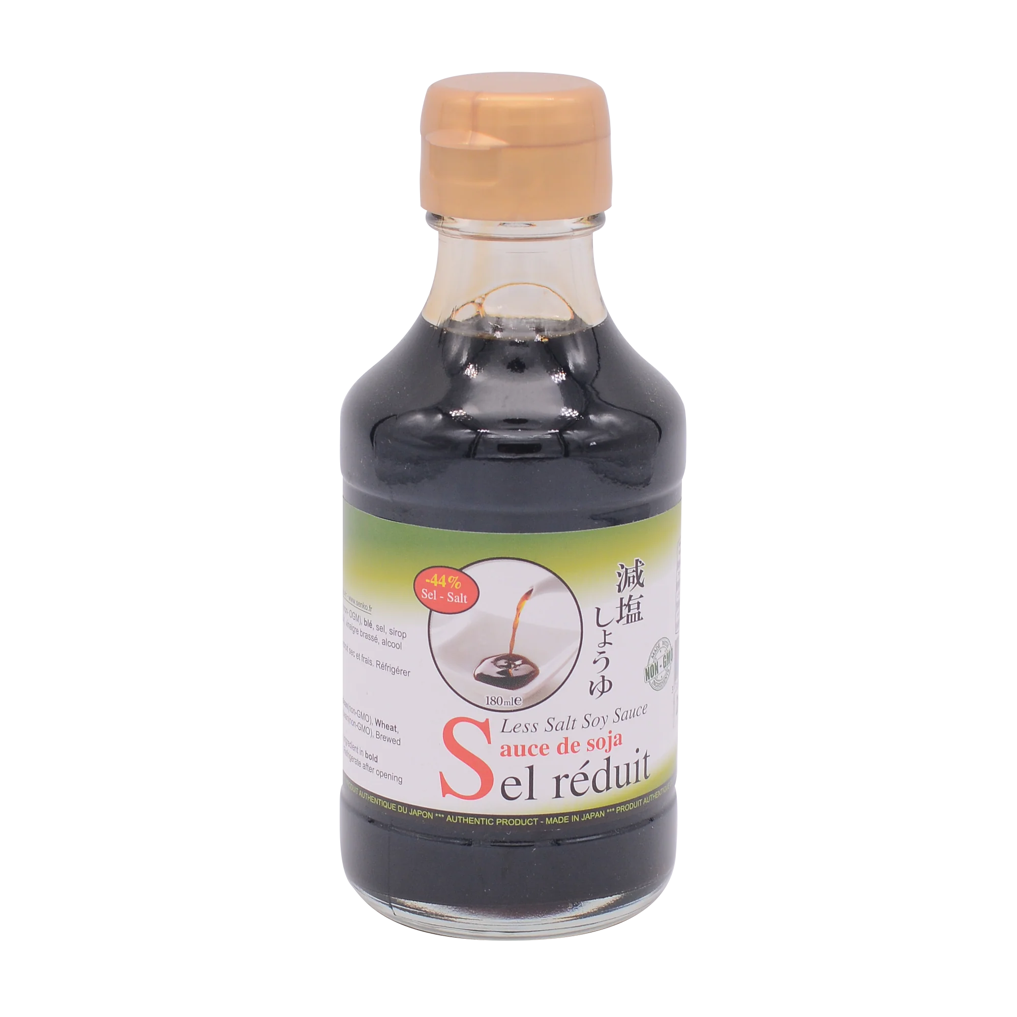 Sanbishi Less Salt Soy Sauce 180ml