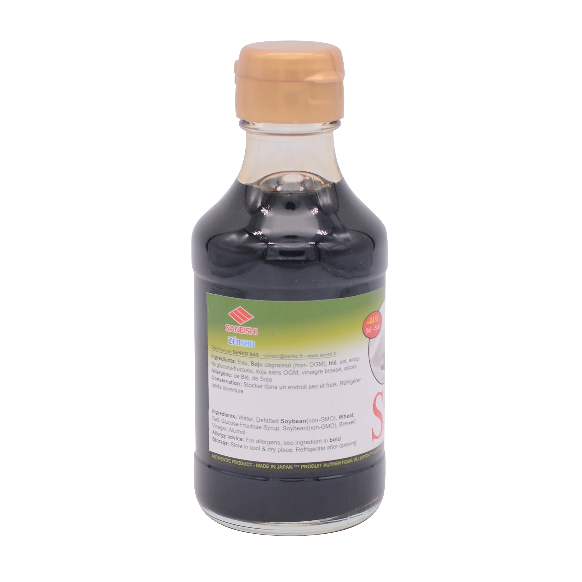 Sanbishi Less Salt Soy Sauce 180ml - Image 2