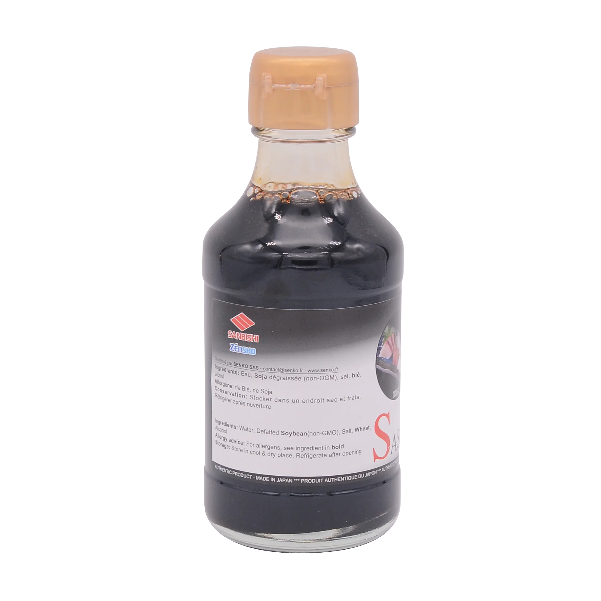 Sanbishi Sashimi Soy Sauce 180ml - Image 2