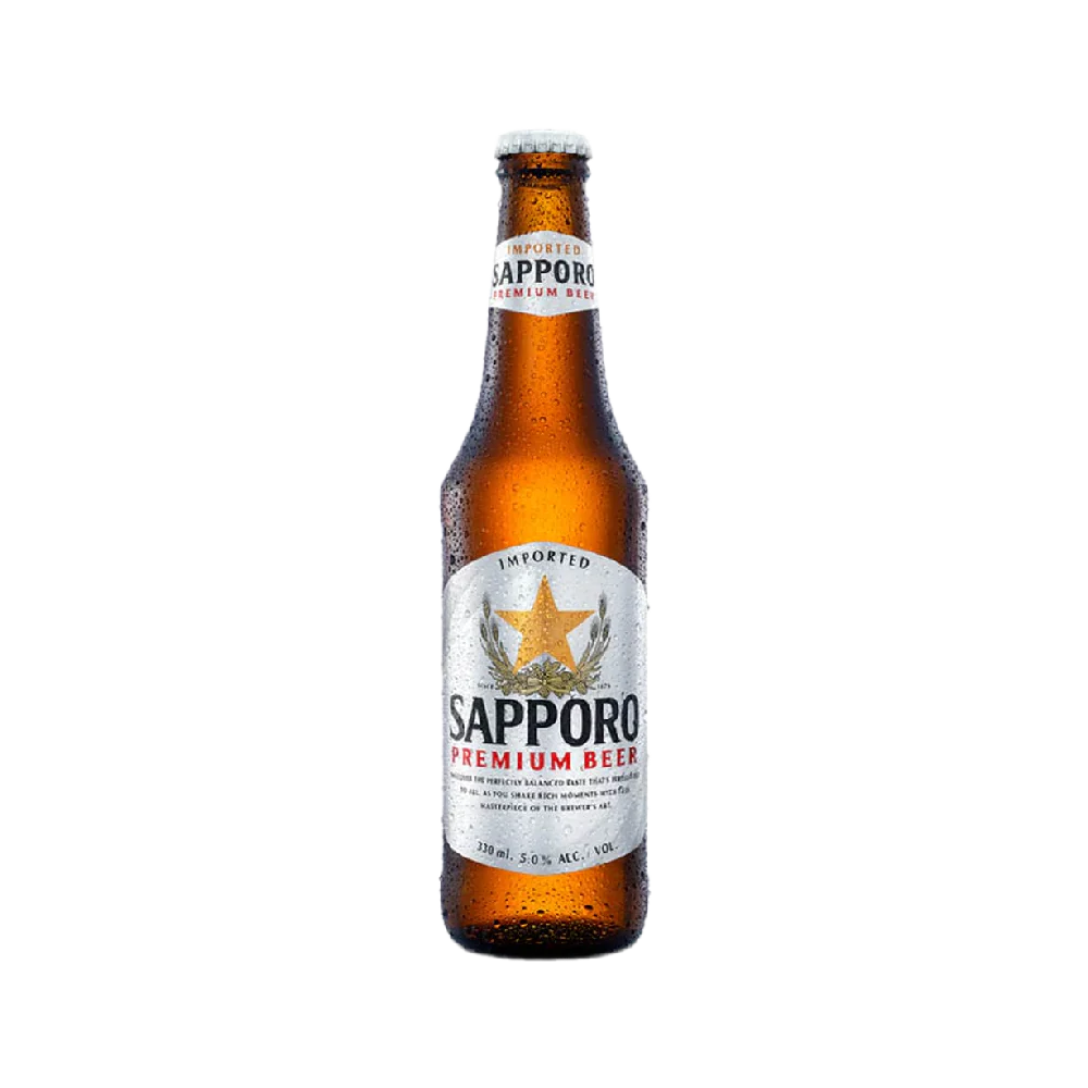 SAPPORO Beer Bottle 330ml