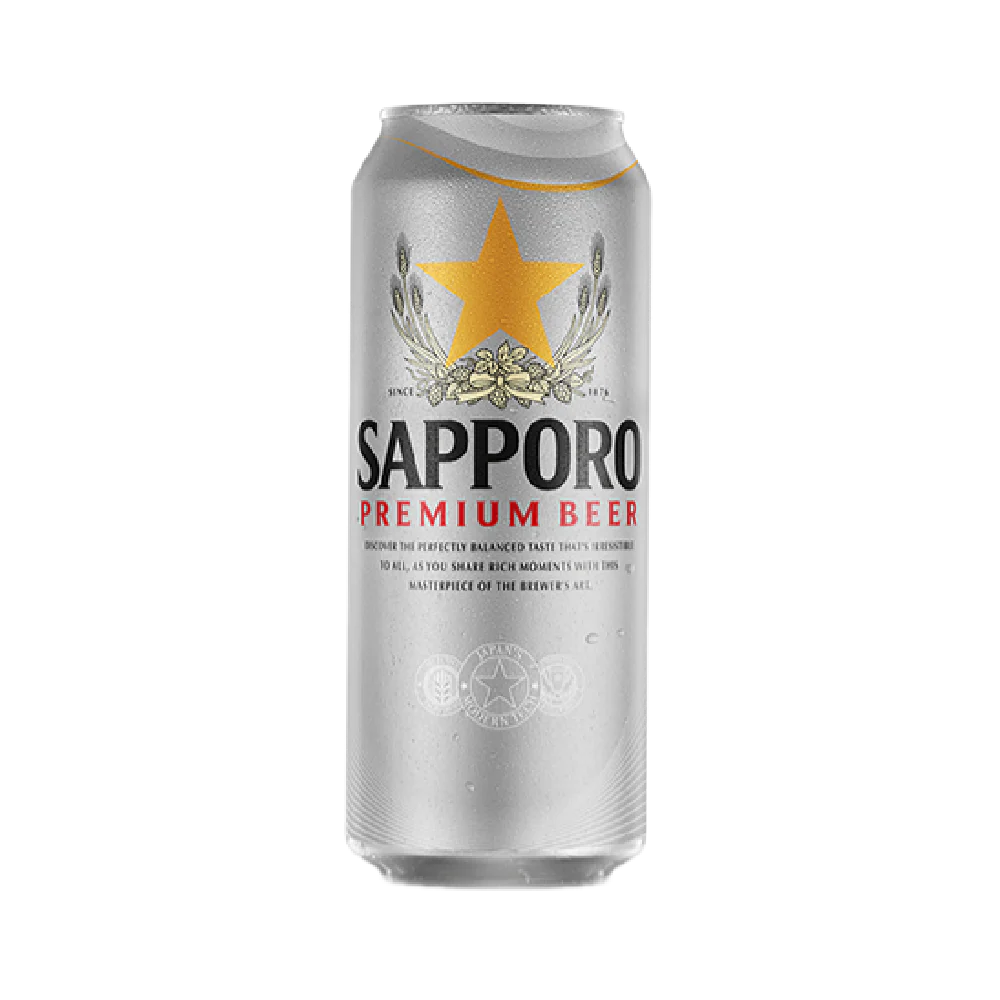 SAPPORO Beer Can 500ml