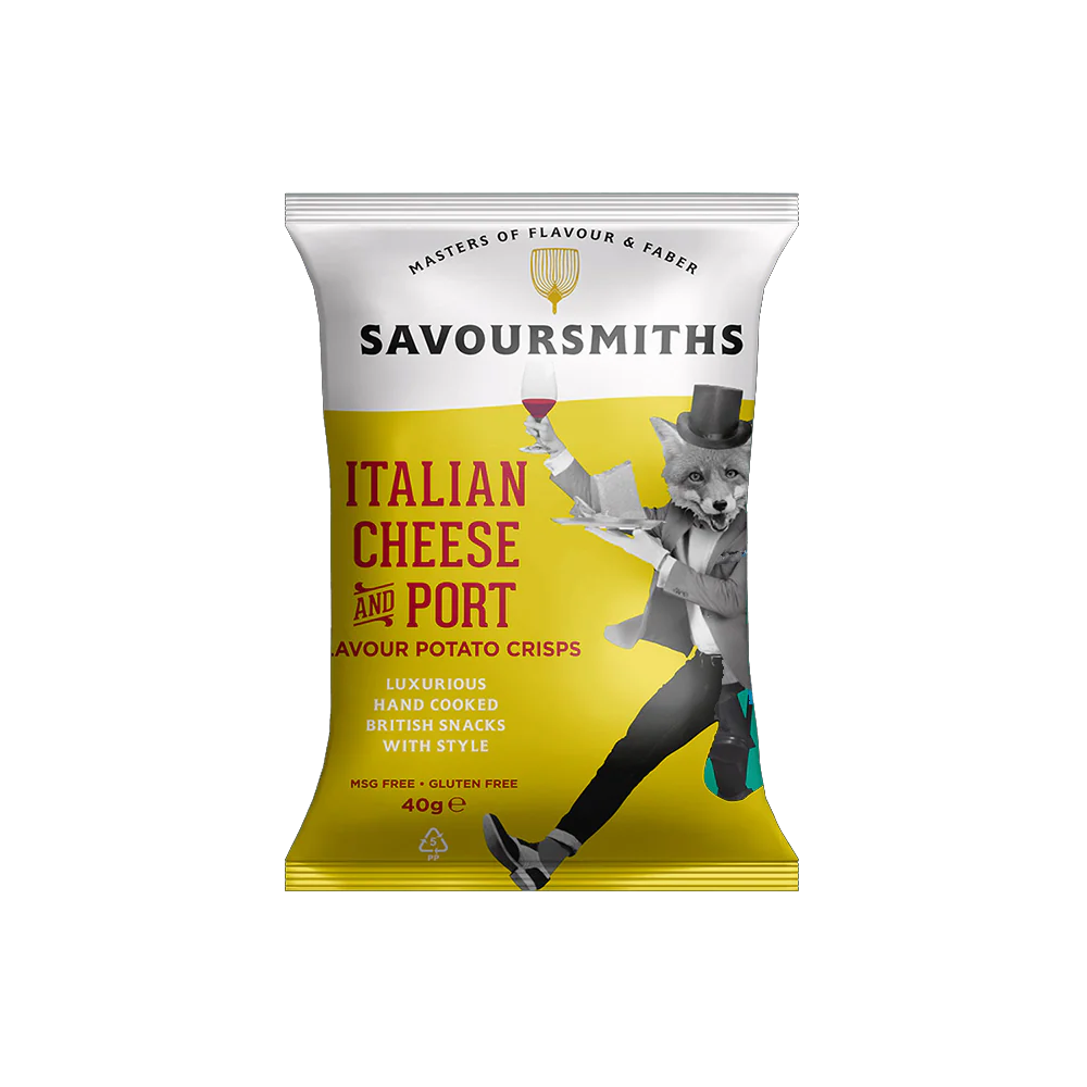 SAVOURSMITHS Italian Cheese And Port 40g