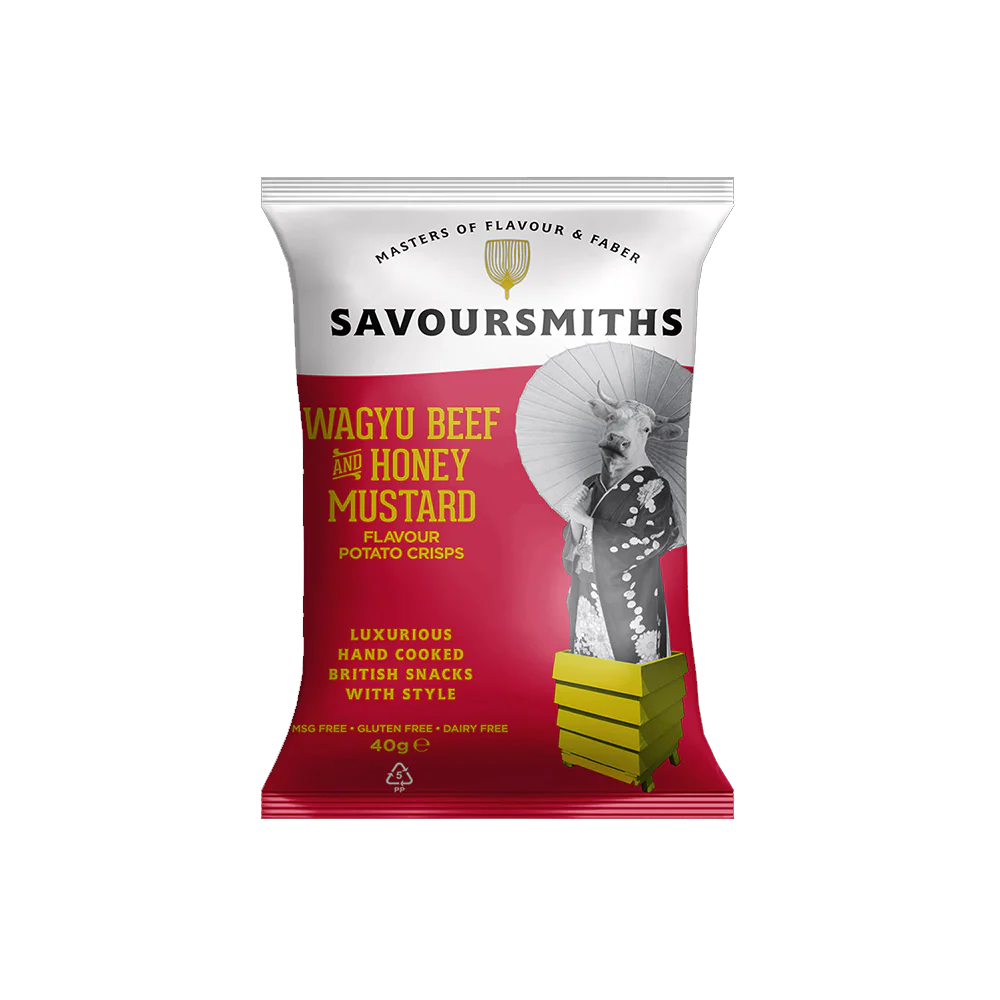 SAVOURSMITHS Wagyu Beef With Honey Mustard 40g