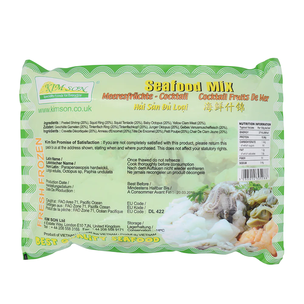 KIM SON Seafood Mix 1kg (Frozen) - Image 2