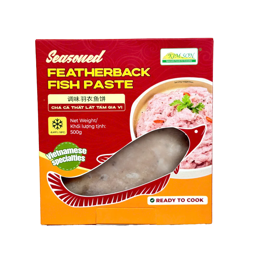 KIM SON Seasoned Featherback Fish Paste 500G (Frozen)