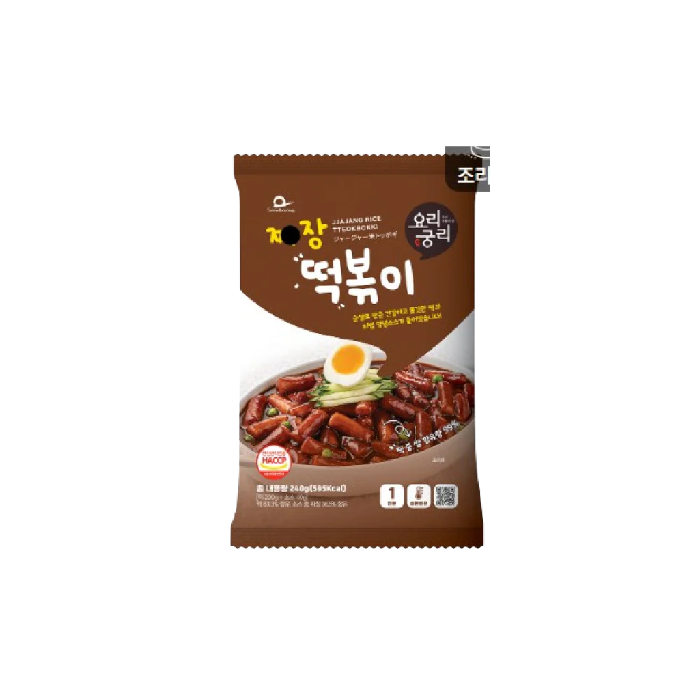 SEMCHORONG Jiajang Tteokbokki Pouch 240g