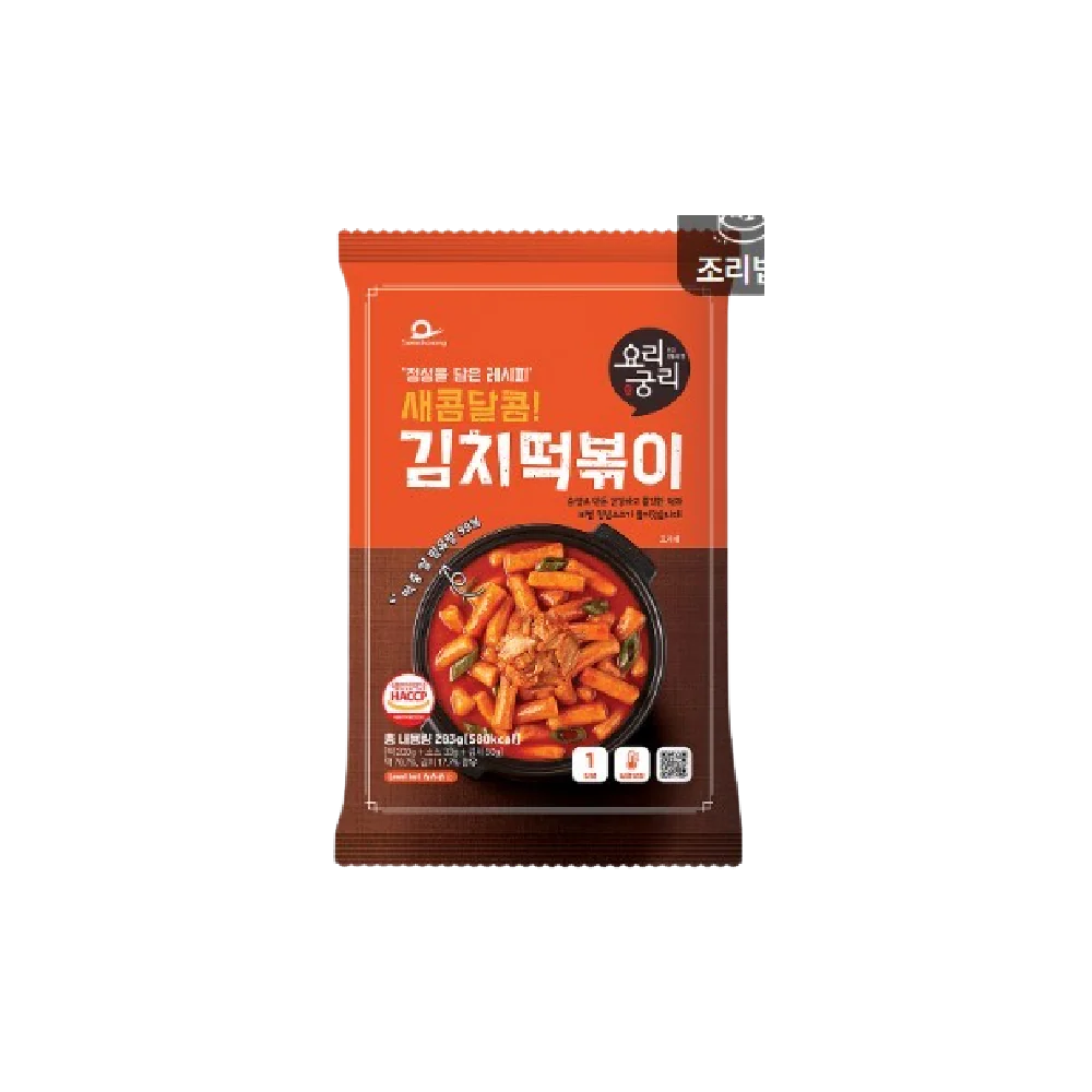 SEMCHORONG Kimchi Tteokbokki Pouch 283g