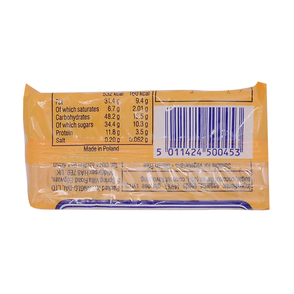 Sesame Snaps with Coconut 30g - Image 2