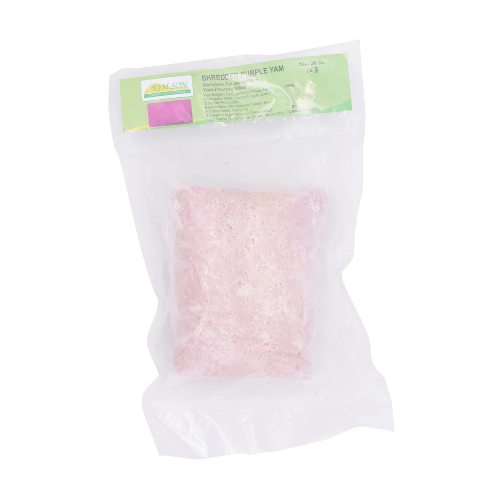 Kimson Shredded/Grated Purple Yam 500g (Frozen)
