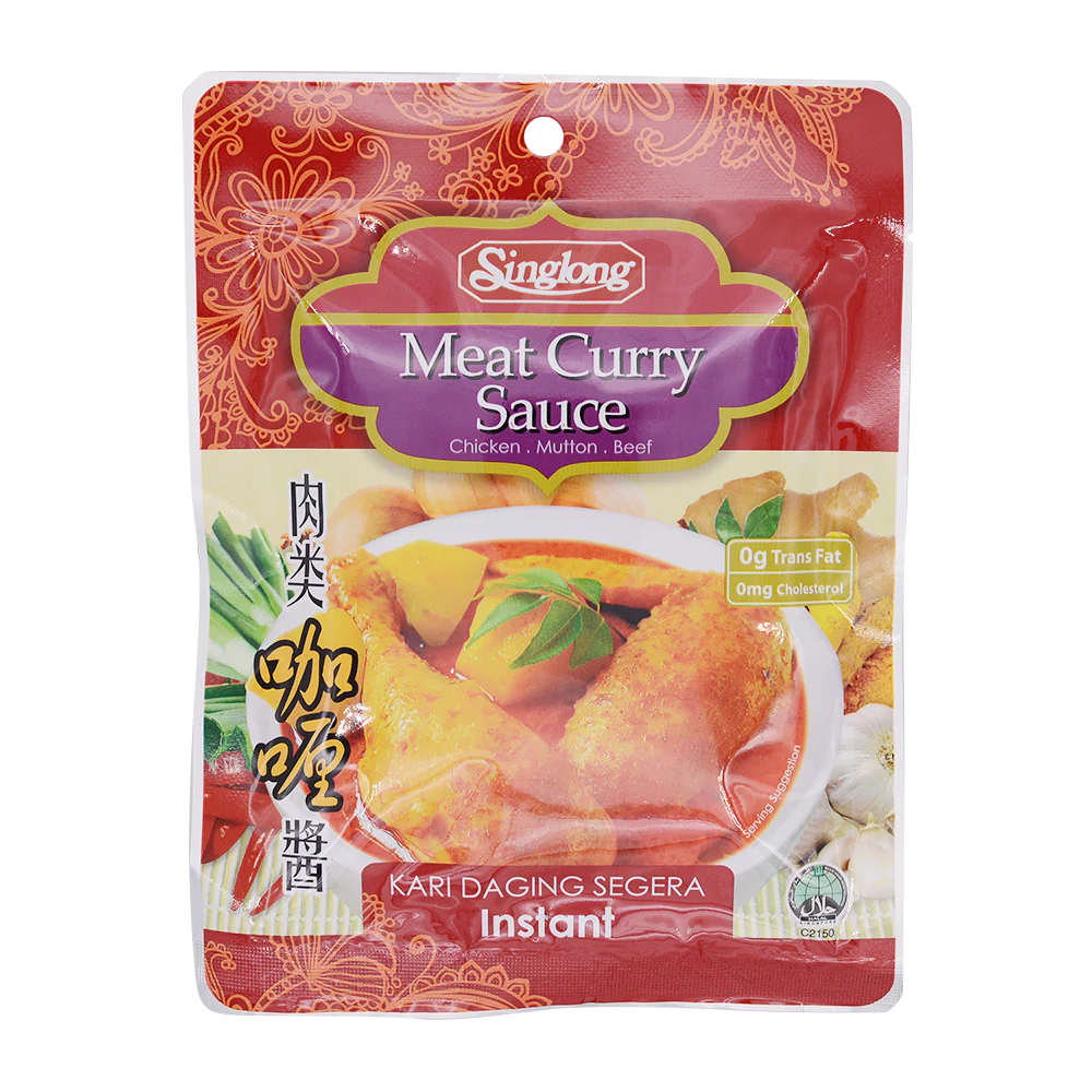 SING LONG Meat Curry Sauce 120g
