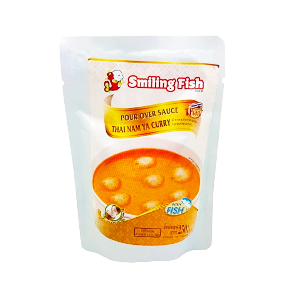 SMILING FISH Pour Over Sauce - Thai Nam Ya Curry 250g