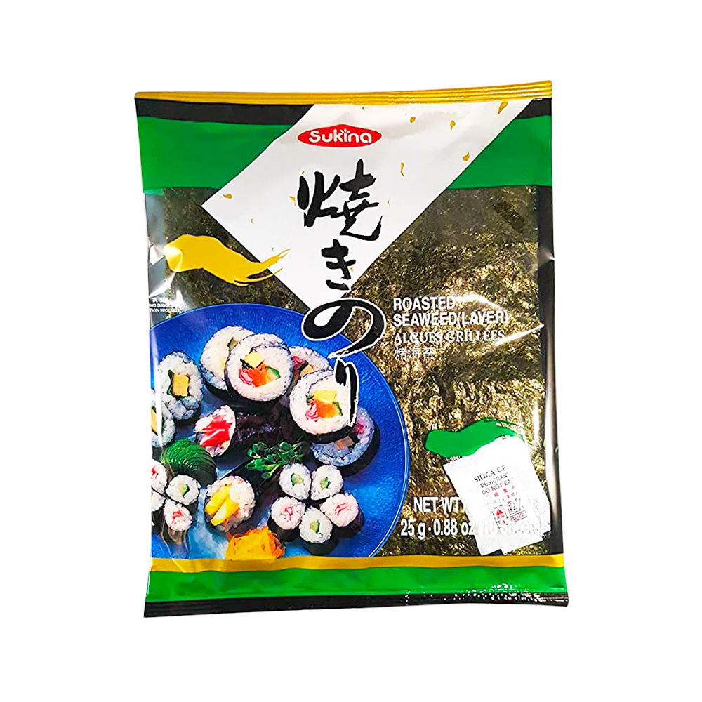 SUKINA Roasted Seaweed Laver 24g