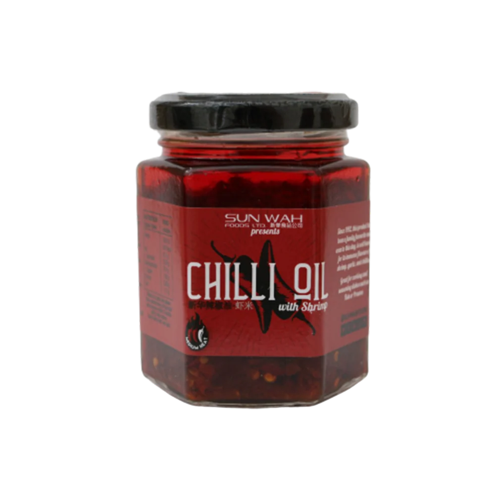 SUN WAH Chilli Oil Shrimp 180g