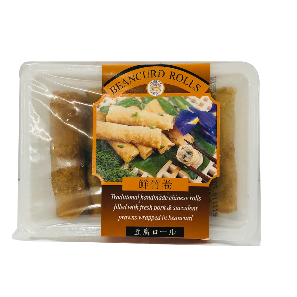 SUPERIOR Beancurd Rolls 165g (Frozen)