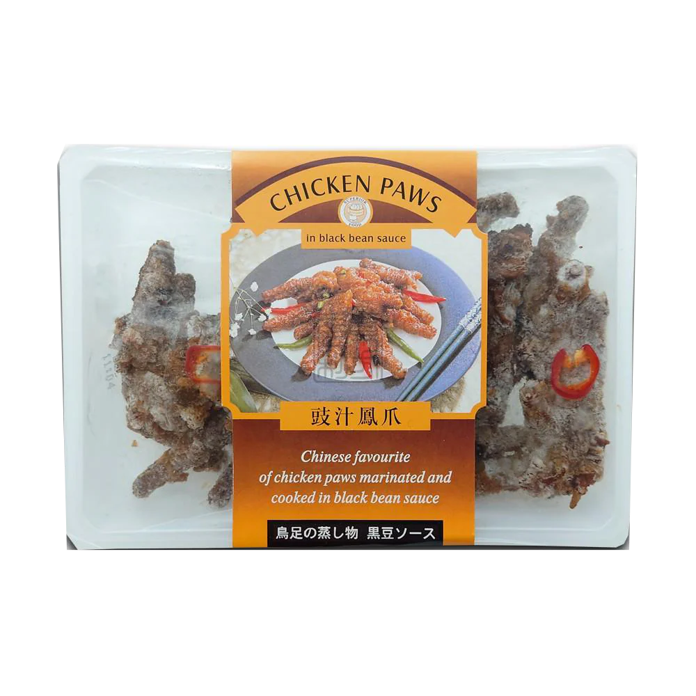 SUPERIOR Chicken Paw B/b Sauce 250g (Frozen)