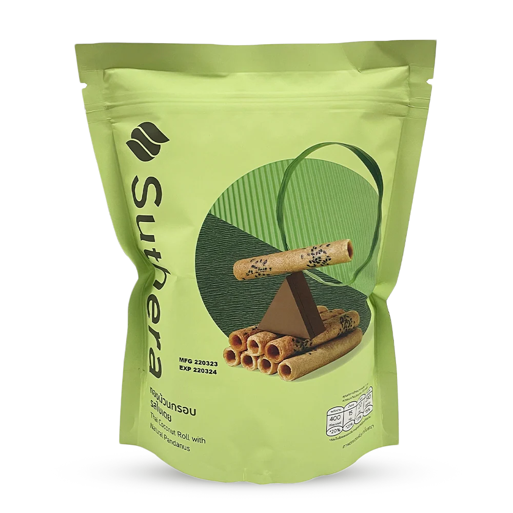 SUTHERA Coconut Roll Natural Pandanus 70g