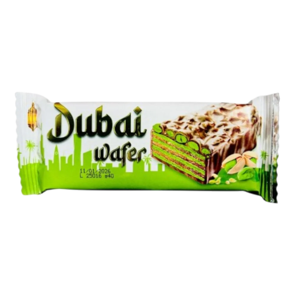 SWEET PLUS Dubai Wafer 35g (Case 12)