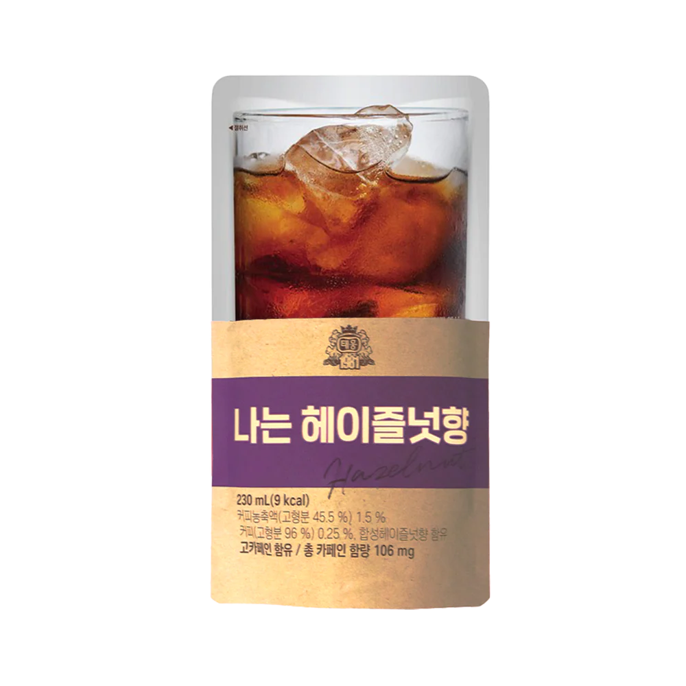 TAEWOONG I'm Hazelnut Americano Sweet Pouch Drink 230ml (Case 50)