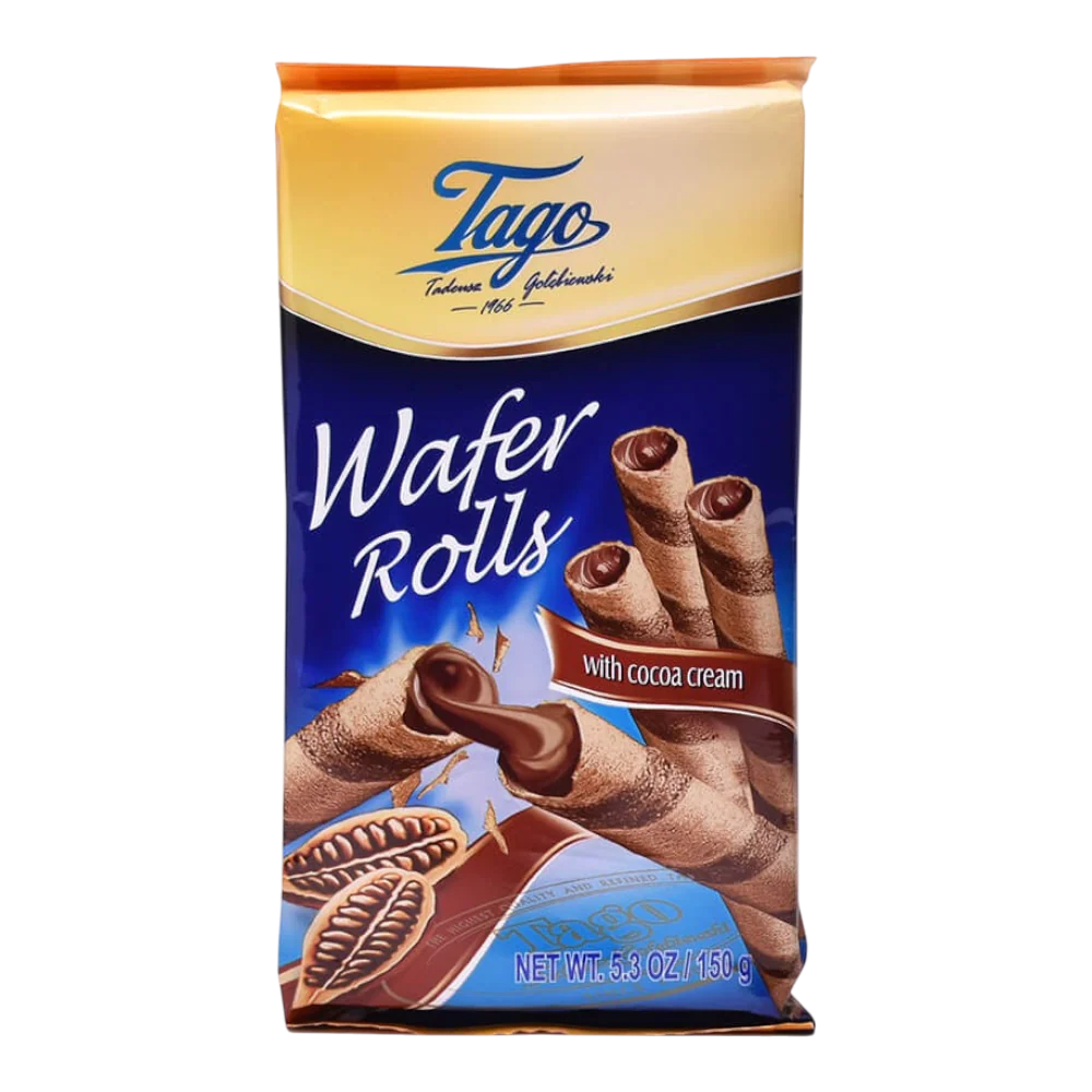 TAGO Wafer Rolls - Choco 150g
