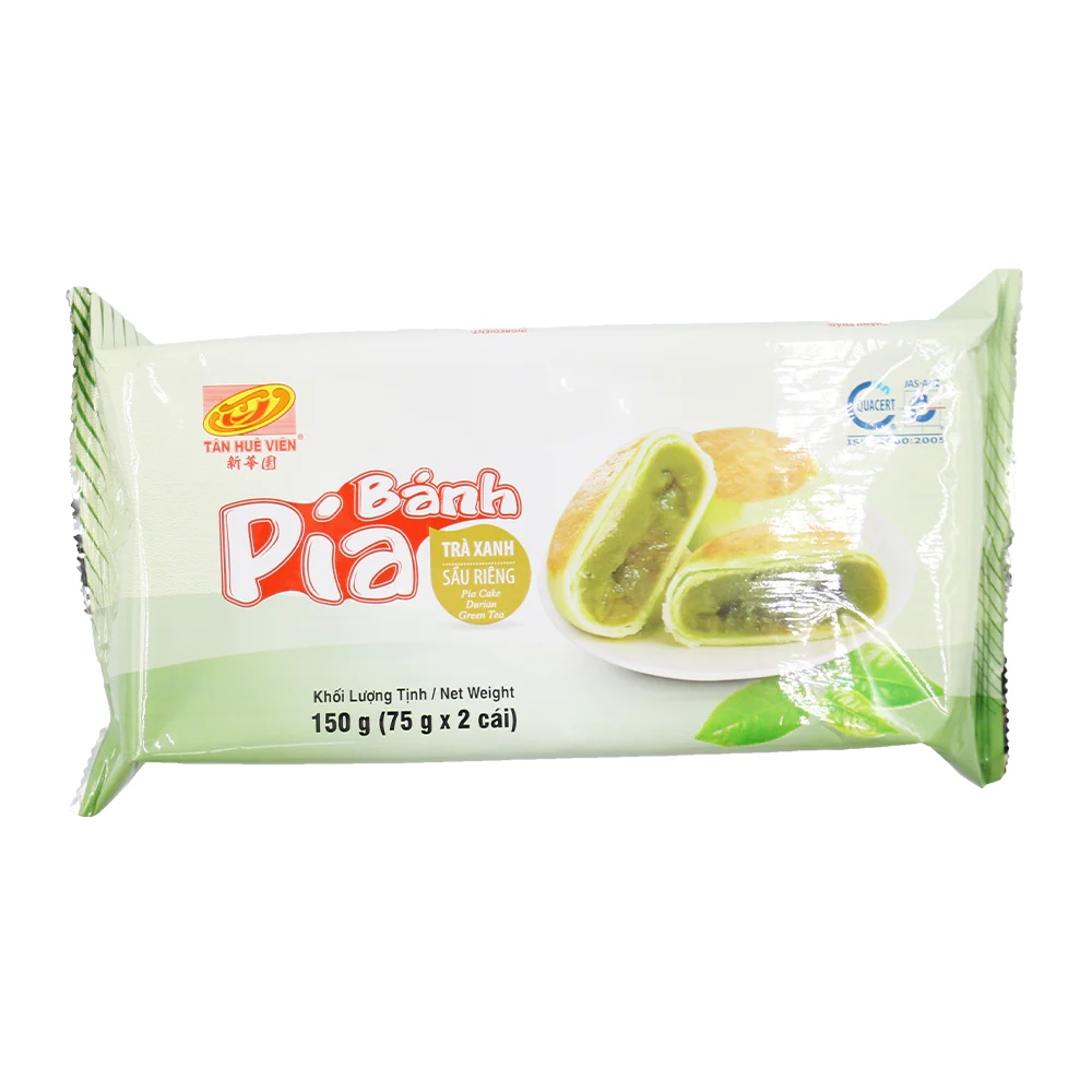 Tan Hue Vien Durian - Green Tea Cake 150g (Frozen)