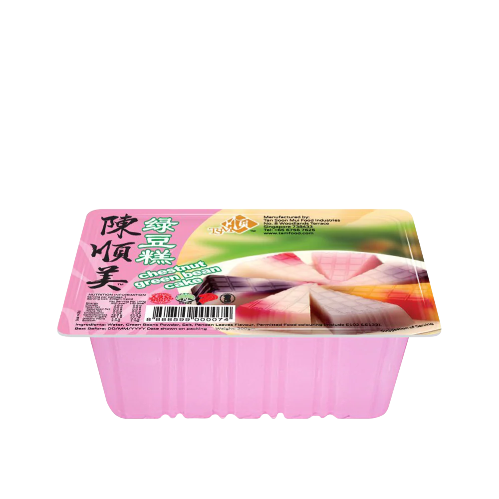 TAN SOON MUI Chestnut Green Bean Cake 300g