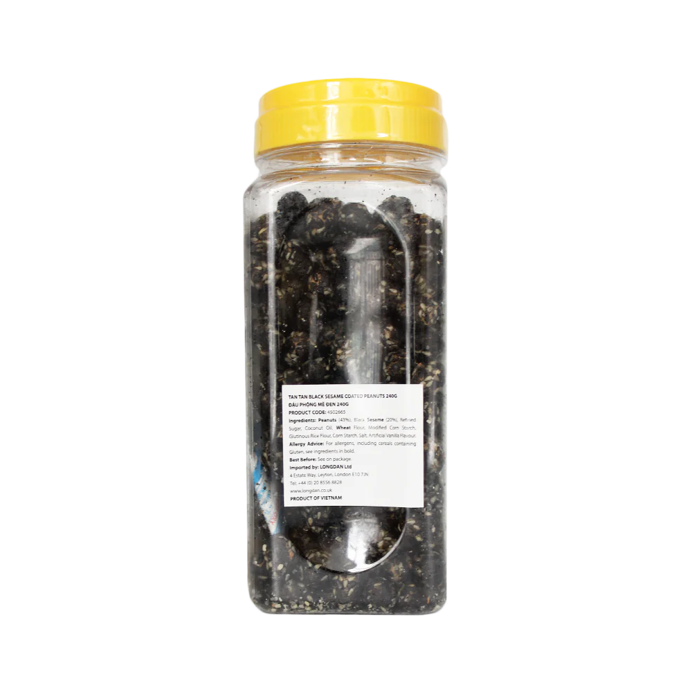 Tan Tan Black Sesame Coated Peanuts 240G - Image 3