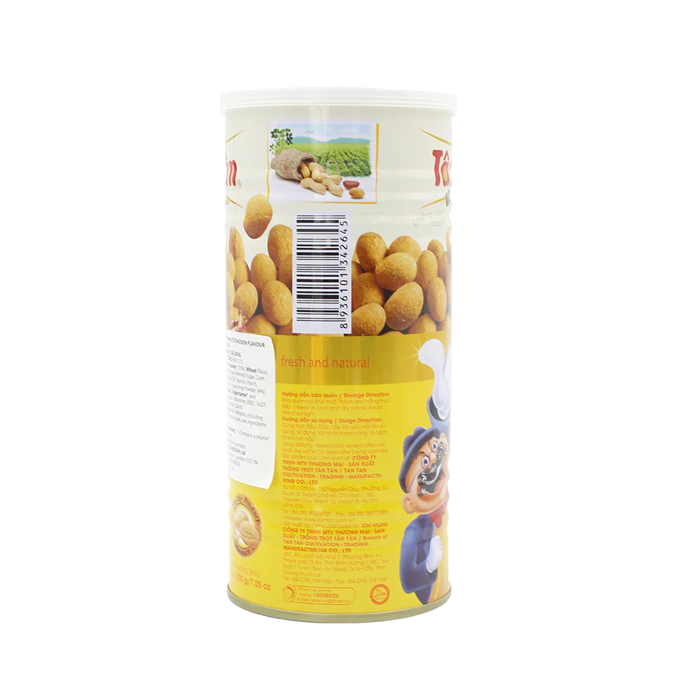 Tan Tan Peanuts Chicken Flavour Coated 200g - Image 2