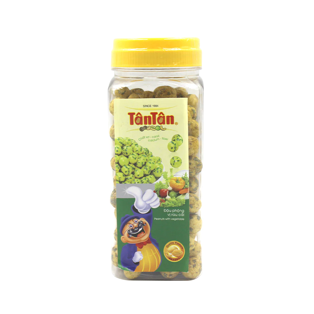 Tan Tan Peanuts With Vegetable 190g